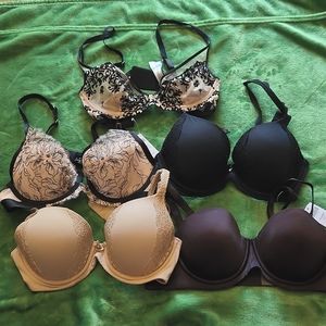 FOR MARY - BUNDLE of 5 Soma bras, 36B, some NWT